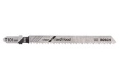 Wyrzynarka - Bosch T 101 BRF CLEAN FOR HARD WOOD-JIGSAW BLADE 5 PC - 2608634235