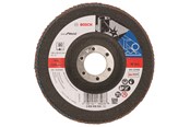 Szlifierka katowa - Bosch LAMELSLIBESKIVE B:MT Ø125X22MM K80 SKRÅ - 2608606924