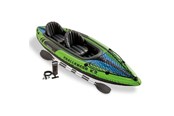 Zabawy w wodzie - Intex Kajak Challenger K2, 2 osoby, 351x76x38 cm - 68306