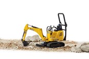 Samochody i pojazdy - Bruder JCB Mikro koparka 8010 CTS - 62003