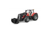 Samochody i pojazdy - Bruder Massey Ferguson 7600 with frontloader - 03047