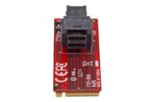 Dysk twardy - akcesoria - StarTech.com U.2 (SFF-8643) to M.2 PCI Express 3.0 x4 Host Adapter Card for 2.5" U.2 NVMe SSD - interfaceadapter - SAS - M.2 Card - M2E4SFF8643