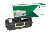 Tusz, toner i material eksploatacyjny - Lexmark MS817/MS818 toner black extra HY (Return) 45k - 53B2X00