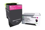 Tusz, toner i materiał eksploatacyjny - Lexmark 71B0H30 / X417 High Capacity Magenta Toner - 71B0H30