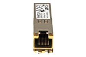Wzmacniacz i transceiver  - StarTech.com Gigabit RJ45 Copper SFP Transceiver Module - Juniper EX-SFP-1GE-T Compatible - 100m - SFP (mini-GBIC) transceiver modul - Gigabit Ethernet - EXSFP1GETST