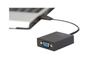 Kabel wyswietlacza - DIGITUS USB 3.0 to VGA Adapter ekstern videoadapter - sort - DA-70840