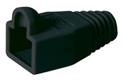 Kabel sieciowy - Pro RJ45 tective caps - Black (10 pack) - Czarny - 4040849112164