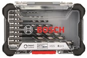 Wiertla & Bity - Bosch METALBORSÆT HSS IMPACT 2-10MM 8STK - 2608577146