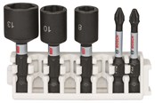 Wiertla & Bity - Bosch BITSSÆT IMPACT M8/10/13 PH2 PZ2 110MM - 2608522350