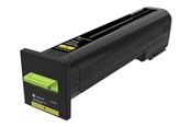 Tusz, toner i material eksploatacyjny - Lexmark CX825 TONER CARTRIDGE YELLOW - 82K0X40