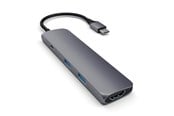 Stacja dokujaca - Satechi Slim Aluminum Multi-Port Adapter - USB-C Interface - 4K HDMI - 2-Port USB-A - ST-CMAM