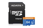 Karta pamieci - A-Data Premier MicroSD/SD - 50MB/s - 64GB - AUSDX64GUICL10A1-RA1