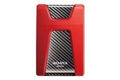Dysk zewnętrzny - A-Data DashDrive Durable HD650 - Zewnętrzny dysk - 2TB - Czerwony - AHD650-2TU31-CRD