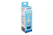 Tusz, toner i material eksploatacyjny - Epson T6735 - lys cyan - blækrefill - C13T67354A