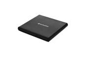 Naped optyczny - Verbatim Slimline CD/DVD Writer - USB 2.0 - Black - Nagrywarka DVD - USB 2.0 - Czarny - 98938