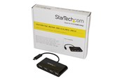 USB hub - StarTech.com USB-C Hub 4-Port USB hub - 4 - USB 2.0 - Czarny - ST4200MINIC