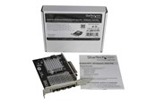 Adapter Sieciowy  (karta sieciowa, serwer druku, itp.) - StarTech.com Quad-Port SFP+ Server Network Card - PCI Express - Intel XL710 Chip - netværksadapter - PEX10GSFP4I