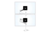 Uchwyt na monitor - Ergotron LX Dual Stacking Arm Tall Pole (White) - 45-509-216