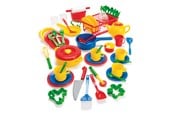 Zabawa w kuchnie i akcesoria - Dantoy KITCHEN PLAY SET IN BOX 59 PCS. - 4256