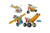 Zabawki drewniane - Eichhorn Constructor 4in1 65 pcs - 100039022