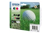 Tusz, toner i material eksploatacyjny - Epson 34XL - 4 pakker - XL - sort gul cyan magenta - original - blækpatron - C13T34794020