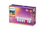 Zarówka LED - Philips Żarówka światła LED Spot 3.8W/922-927 (50W) 36° WarmGlow Dimmable 6-pack GU10 - 929002065733