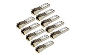Wzmacniacz i transceiver  - StarTech.com Gigabit RJ45 Copper SFP Transceiver Module - HP J8177C Compatible - SFP (mini-GBIC) transceiver modul - Gigabit Ethernet - J8177C10PKST