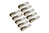 Wzmacniacz i transceiver - StarTech.com Gigabit RJ45 Copper SFP Transceiver Module - HP J8177C Compatible - SFP (mini-GBIC) transceiver modul - Gigabit Ethernet - J8177C10PKST