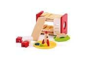 Zabawki drewniane - Hape Doll House Children's Room - E3456