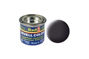 Model do sklejania i skladania - Revell enamel paint # 06-Tar black Mat - 32106