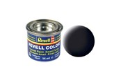 Model do sklejania i skladania - Revell enamel paint # 08-black Mat - 32108