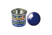Model do sklejania i skladania - Revell enamel paint # 51-51 Ultra Marine Blue shi - 32151