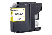 Tusz, toner i material eksploatacyjny - Brother LC22EY / LC 22EY High Capacity Yellow Ink - LC22EY