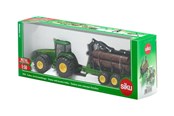 Samochody i pojazdy - SIKU 1:50 Tractor With Forestry Trailer - S-1954