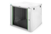 Szafa rack - DIGITUS DN-19 09U-6/6-EC 9U Wall Mounting Cabinet 478x600x600mm color Grey (RAL 7035) - DN-19 09U-6/6-EC