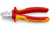 Narzedzia do pracy z napedem elektrycznym - KNIPEX Szczypce tnące boczne - 7006160