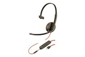 Sluchawki, zestaw sluchawkowy - Poly Blackwire C3215 USB-C - 209750-101