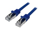 Kabel sieciowy - StarTech.com 2m Blue Cat6 / Cat 6 Shielded (SFTP) Patch Cable 2 m - patchkabel - 2 m - blå - Niebieski - 2m - N6SPAT2MBL