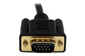 Kabel wyswietlacza - StarTech.com 10ft HDMI to VGA Active Converter Cable HDMI to VGA Adapter - video transformer - sort - HD2VGAMM10