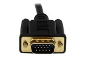 Kabel wyświetlacza - StarTech.com 10ft HDMI to VGA Active Converter Cable HDMI to VGA Adapter - video transformer - sort - HD2VGAMM10