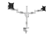 Uchwyt na monitor - Multibrackets M VESA Deskmount Officeline Dual White - 7350073735181
