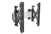 Uchwyty ścienne, uchwyty AV i meble AV - Multibrackets MBW1x1U Push In Pop Out 48cm Black - Max 30 kg - recommended for 65" - 7350073735105
