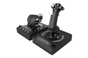Akcesoria dla graczy - Logitech G Saitek X56 H.O.T.A.S. - joystick og speeder - kabling - Wired Joystick and throttle - PC - 945-000059