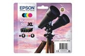 Tusz, toner i material eksploatacyjny - Epson 502XL Multipack - 4 pakker - XL - sort gul cyan magenta - original - blækpatron - C13T02W64010
