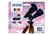 Tusz, toner i material eksploatacyjny - Epson 502XL Multipack - 4 pakker - høj kapacitet - sort gul cyan magenta - original - blækpatron - C13T02W64020
