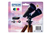 Tusz, toner i materiał eksploatacyjny - Epson 502 Multipack - 4 pakker - sort gul cyan magenta - original - blækpatron - C13T02V64010