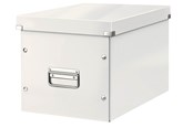 Archiwizacja i przechowywanie - Leitz Pudło do przechowywania  Click & Store WOW Cube, rozmiar L Biały - 61080001