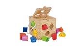 Zabawki dla niemowlat - Eichhorn  Shape Sorting Cube - 100002092