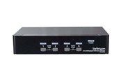 Przelacznik KVM - StarTech.com 4-Port DisplayPort KVM Switch - 4K 60Hz - KVM / audio-switch - 4 porte - SV431DPUA2