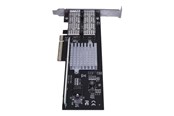 Adapter Sieciowy (karta sieciowa, serwer druku, itp.) - StarTech.com Dual-Port QSFP+ Server NIC - PCIe - 40G Network Interface Card - netværksadapter - PEX40GQSFDPI